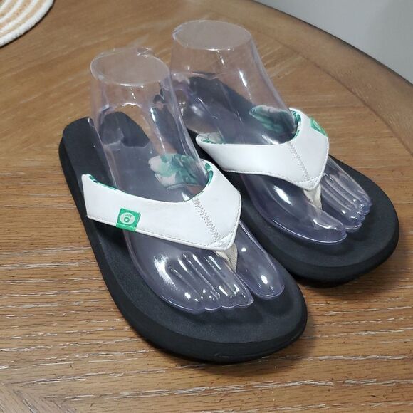 Sanuk sandles flip flops yoga mat Wander, Size 8.5 - Picture 1 of 7